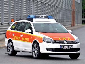 Volkswagen Golf Variant Notarzt 2010 года